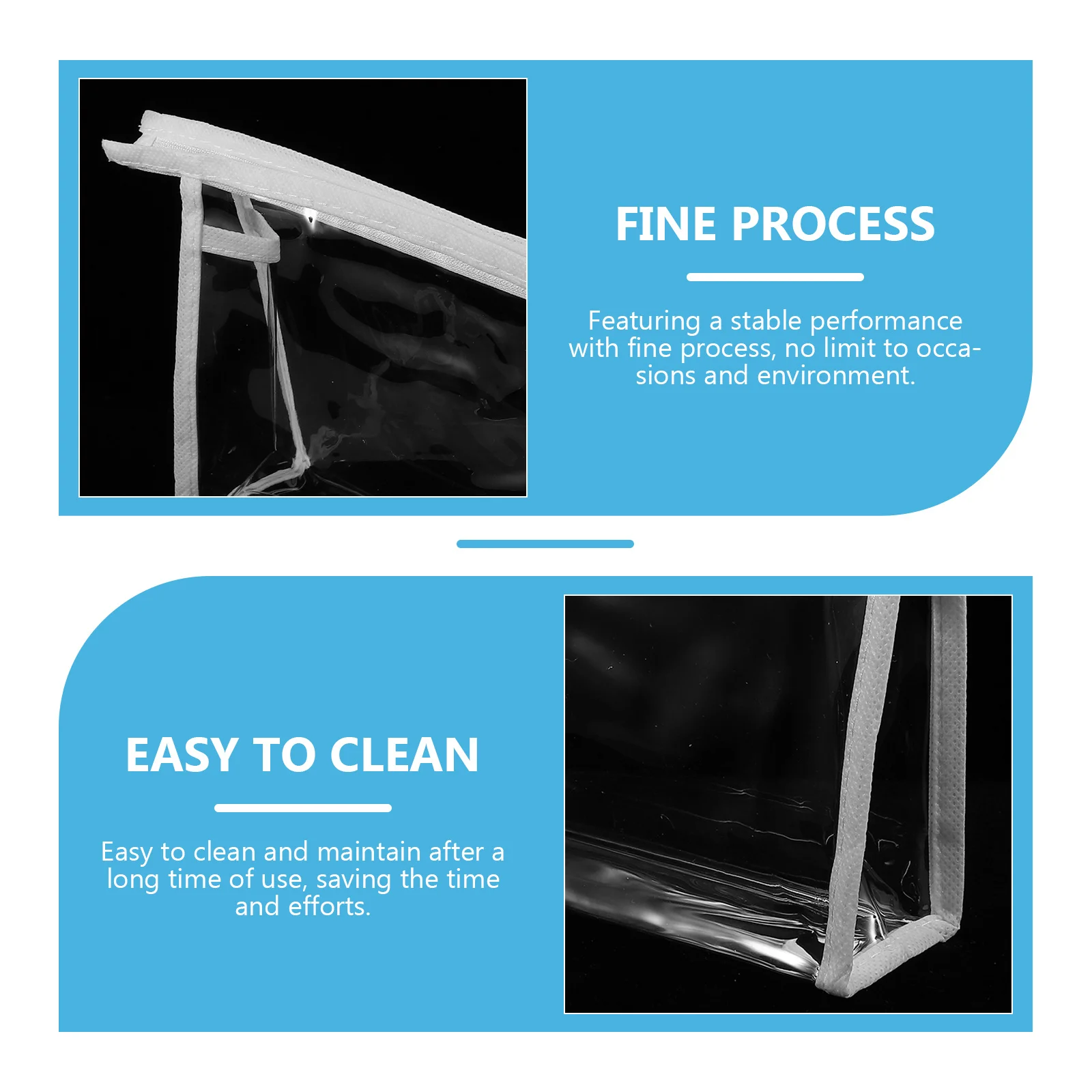 

4Pcs Makeup Organizer Transparent Storage Bags for Cosmetics Toiletry Pouch Travel Skincare Bag Handheld Case Zipper