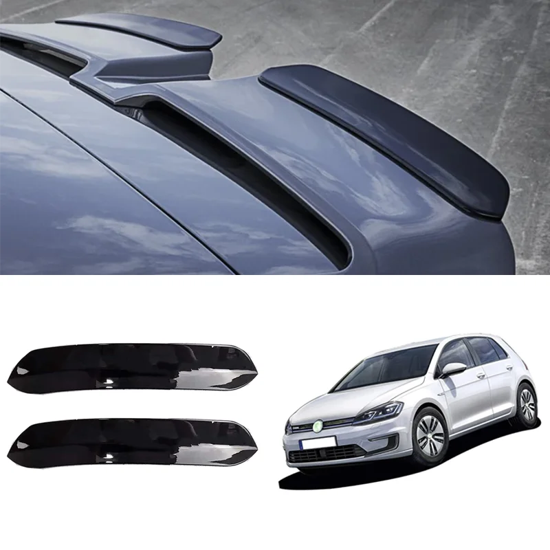 Glänzend Schwarzer Heckdachspoiler, ABS-Rennsport-Stil Heckfenster-Oberspoiler, Exterieur-Tuning-Zierleiste Passend für Volkswagen G