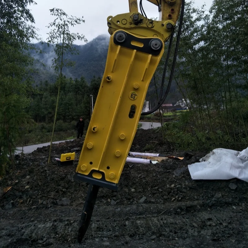 Silence Hammer 20-30 Tons Mountain Stone Breaking 140mm Chisel Box Hydraulic Breaker - view 5