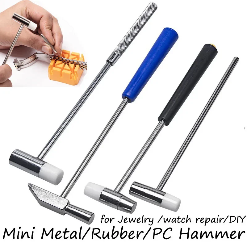 Professional Mini Hammer Watchband Watch Strap Bracelet Advanced Hammer Jewelry Watchmaker Repair Tool Maintenance Tools