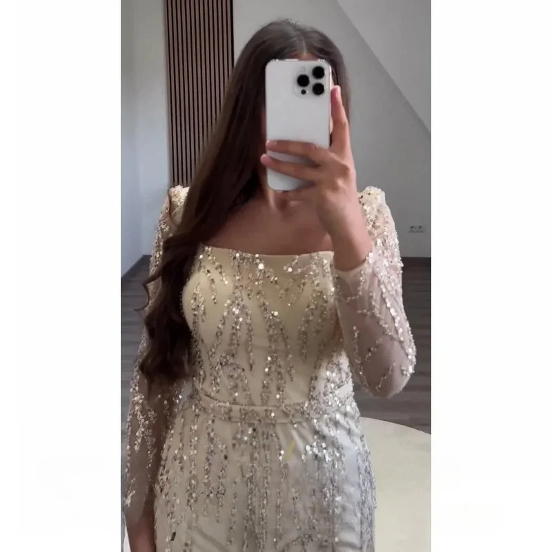 فساتين سهرة لحفلات التخرج وحفلات الكوكتيل وحفلات الزفاف فستان أنيق للنساء لحفلات الزفاف رداء سهرة رسمي مخصص