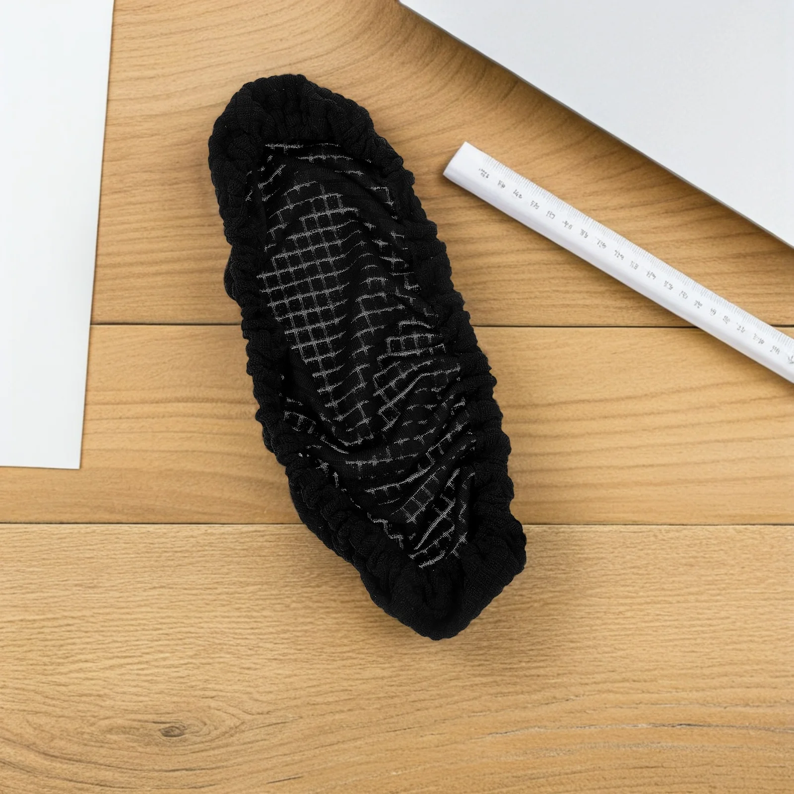 

2Pairs Office Chair Armrest Covers Polyester Elastic Stretch Arm Protectors Desk Computer Chair Armrest Covers Black