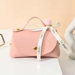 Leather Gift Bags Wedding Favour Bag For Guest Mini Handbag With Ribbon Candy Packaging Gift Box Party Favor Decor