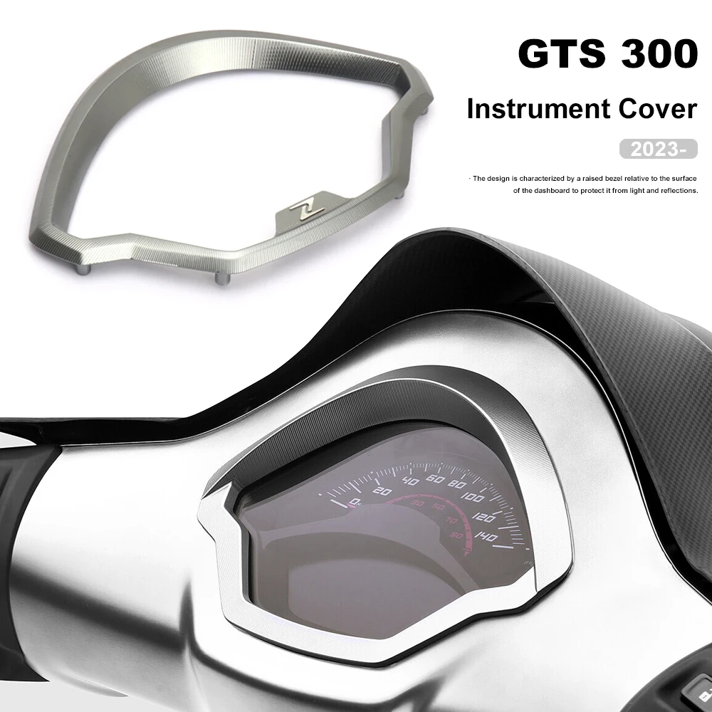 

GTS300 2023 2024 New Motorcycle Accessories Instrument Cover Surround Visor Protect Guard Fit For Vespa GTS 300 Gts300 gts 300