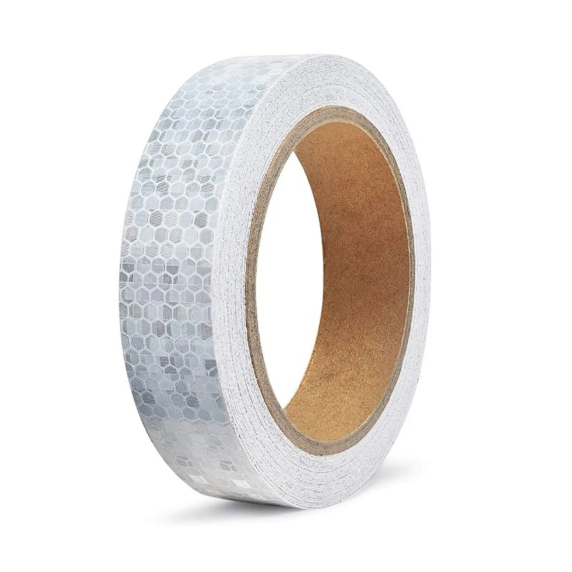 

Red White Yellow Reflective Sticker Waterproof Strong Adhesive Safety For Car