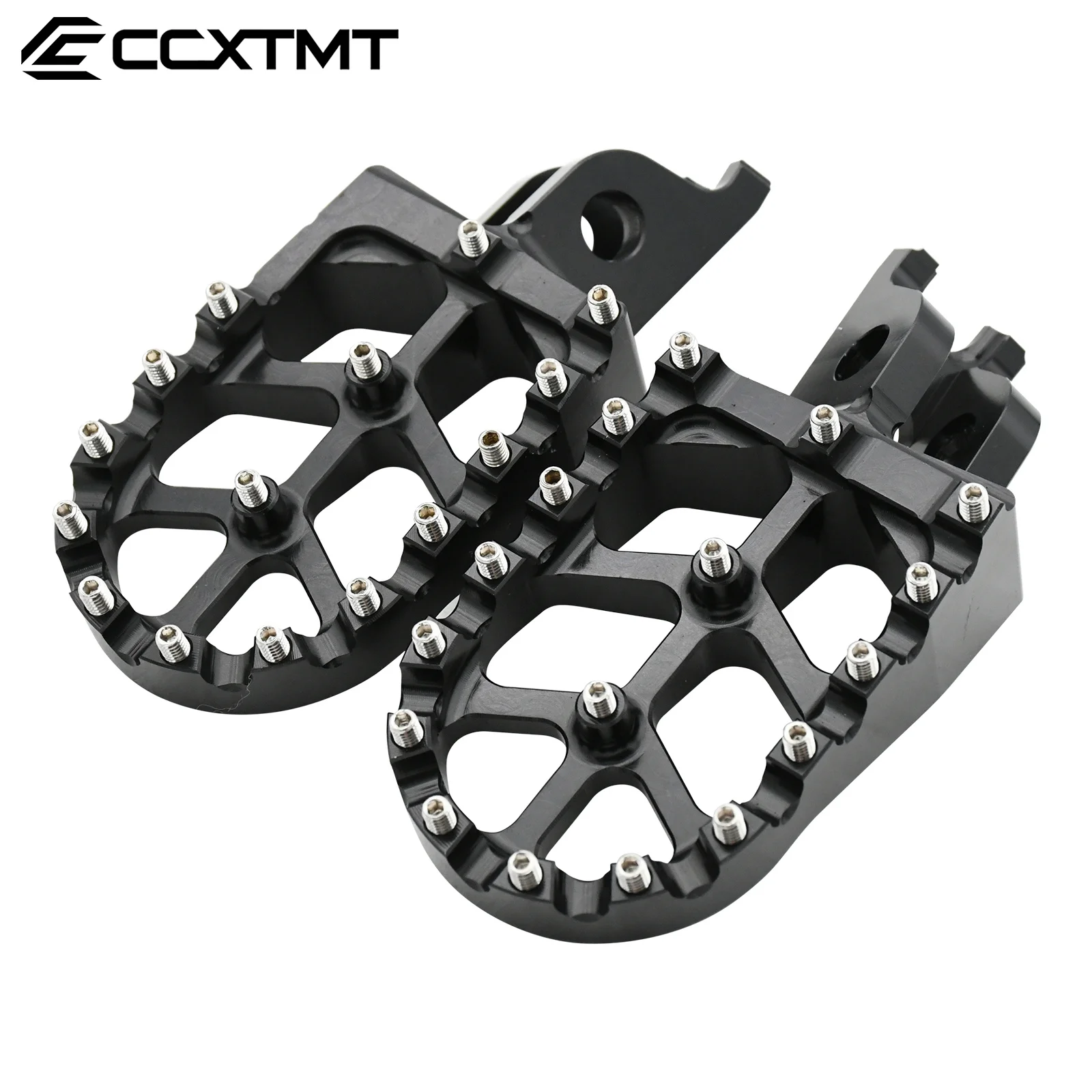 For Honda CR 125R 250R CRF 150R 250X 250RX 450R 450X 450RX 450L 1000L 250L 250M Motorcycle CNC Foot Pegs Rests Pedals Footpegs