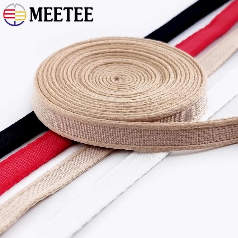 10Meters 10/12mm Nylon Bra Underwire Tubular Hollow Protective Sleeve Bikini Channeling Ribbon Clothing DIY Sewing Accessories