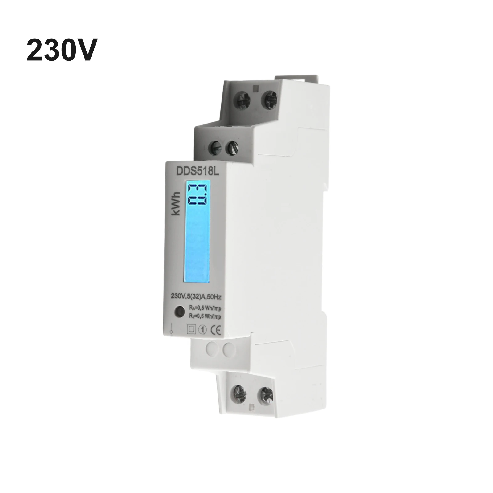 Medidor de energía monofásico 1P para medición de energía eléctrica Tecnología avanzada de alta confiabilidad
