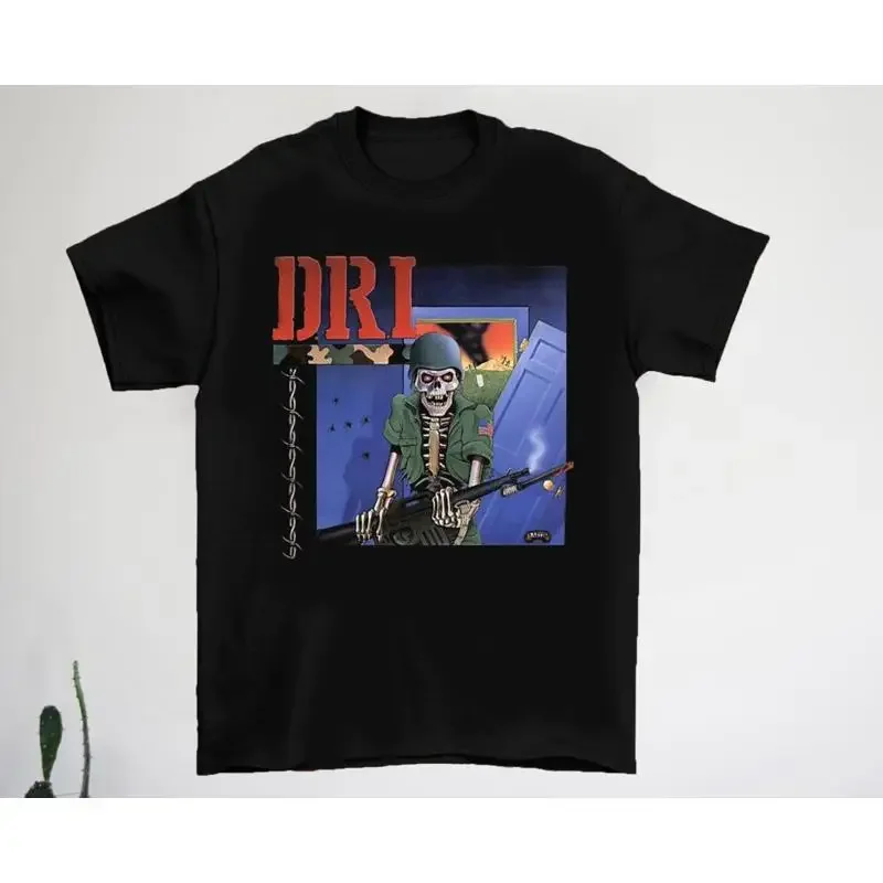 D R I The Dirty Rotten Band World Tour Cotton T Shirt
