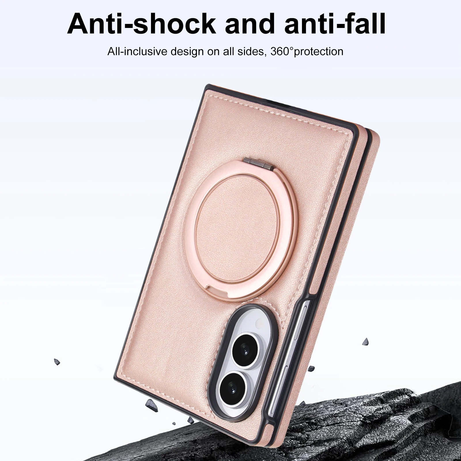 360 Rotating Magnetic Stand Le - огляд і ціна Tempered Glass Screen