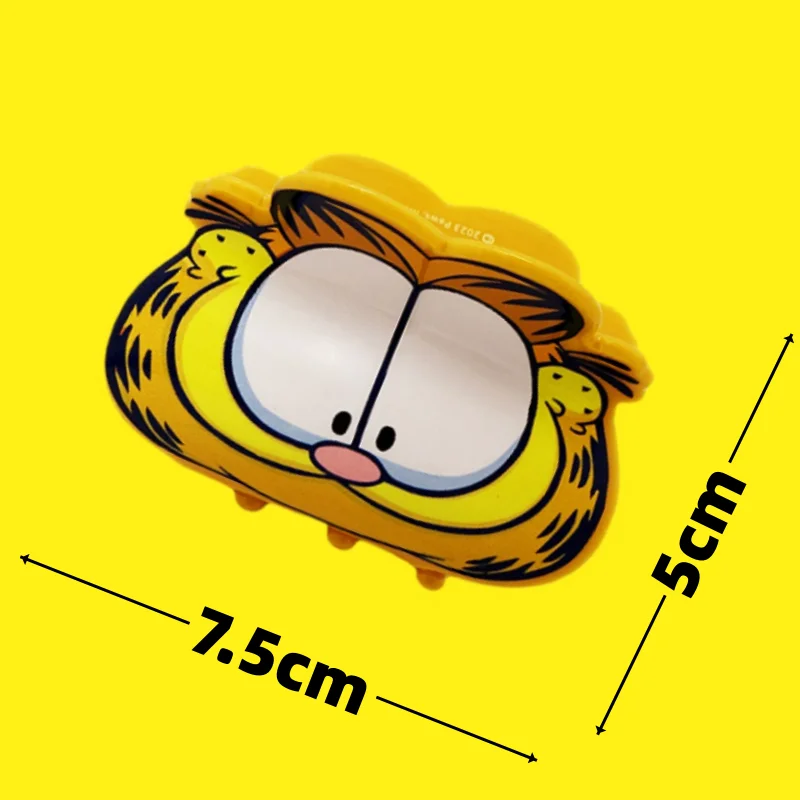 Anime Cartoon Garfield Cat Hair Grab Hair Accessories Medium Size Kawaii Garfield Hairpin Curl Hair Daily Small Gifts For Girls