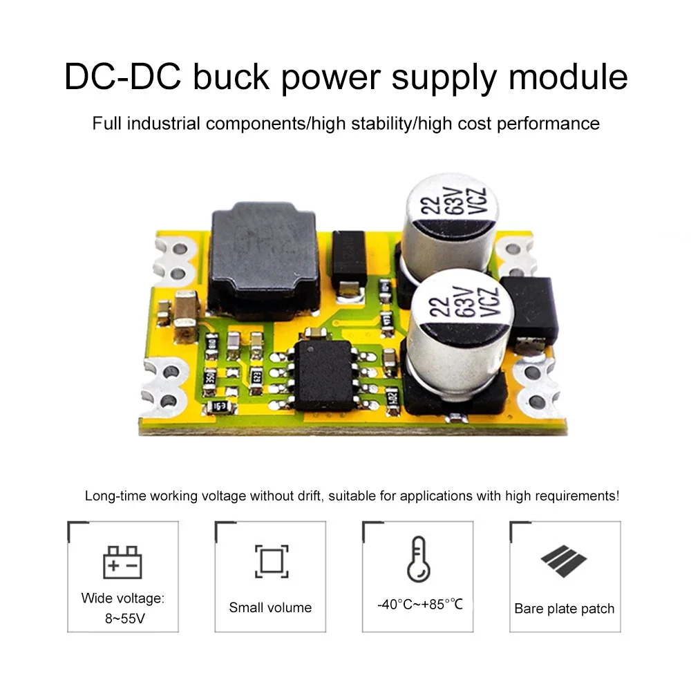 Automatic step-up step-down Dc-Dc Adjustable Converter Power Supply Module 3.3V 5V 9V 12V DC-DC 2A