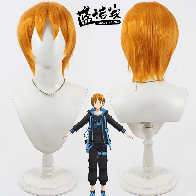 

Аниме Pretty Rhythm Hiro Hayami Cos Косплей Парик Хэллоуин Карнавал Вечеринка Опора Синтетические волосы Термостойкое волокно + Кепка для парика