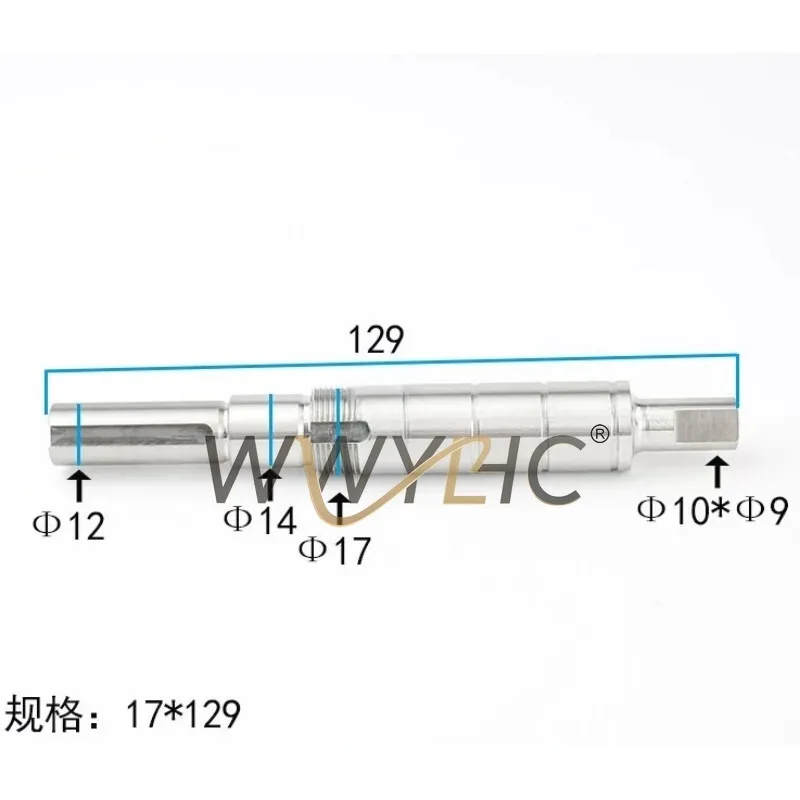 Slow Wire EDM Parts Outlet Wheel & Take-up Wheel Shaft for Wire Cutting Machine