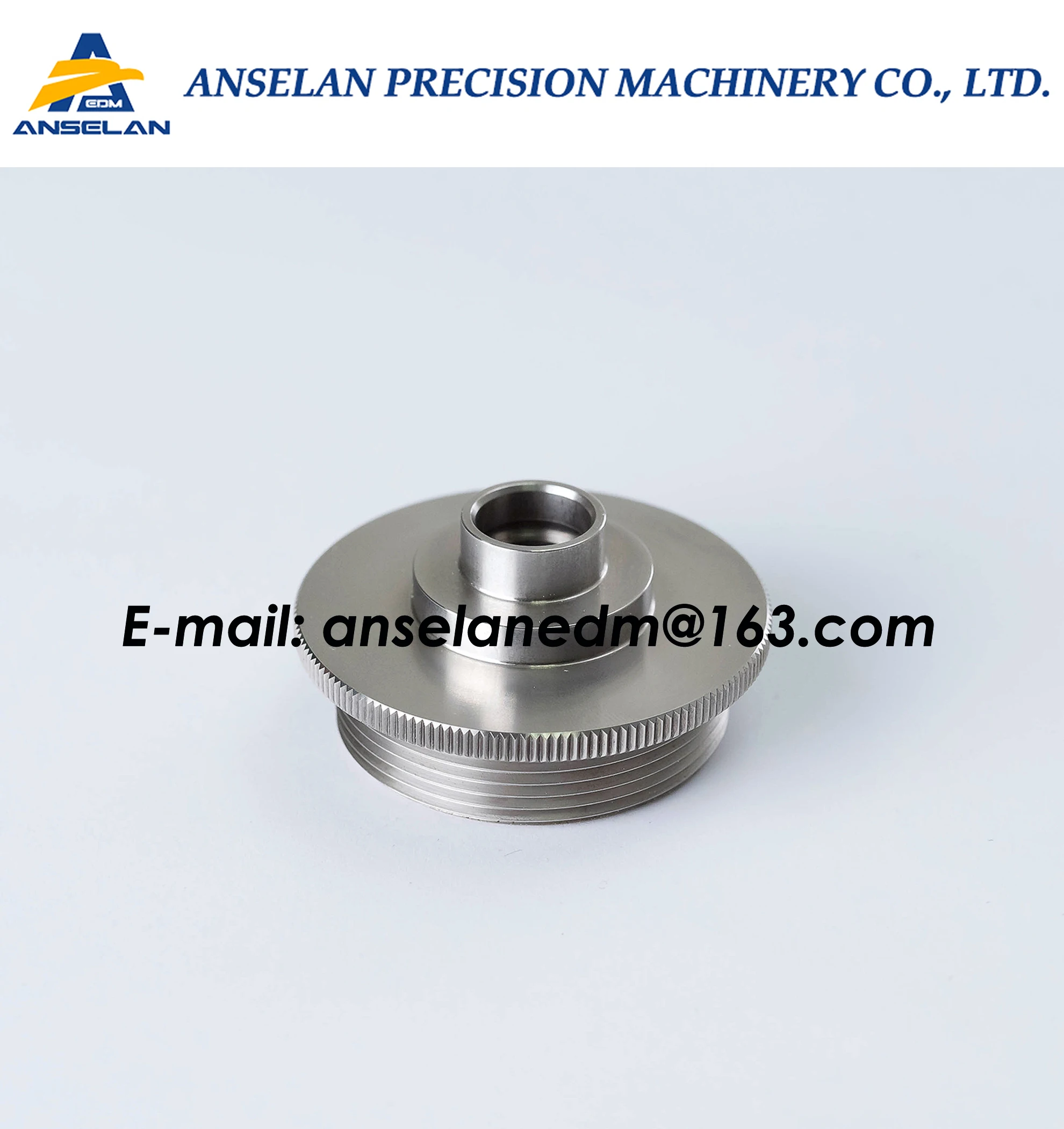 18EC130B401 edm Nozzle Guard 12L (Stainless steel type). edm Laminar nozzle guard 18EC.130B.401