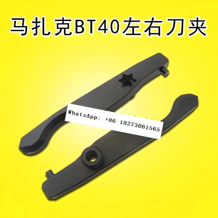 Mazak BT40 suporte de ferramentas estilo chapéu cônico esquerdo e direito centro de usinagem revista de ferramentas acessórios de material de alumínio