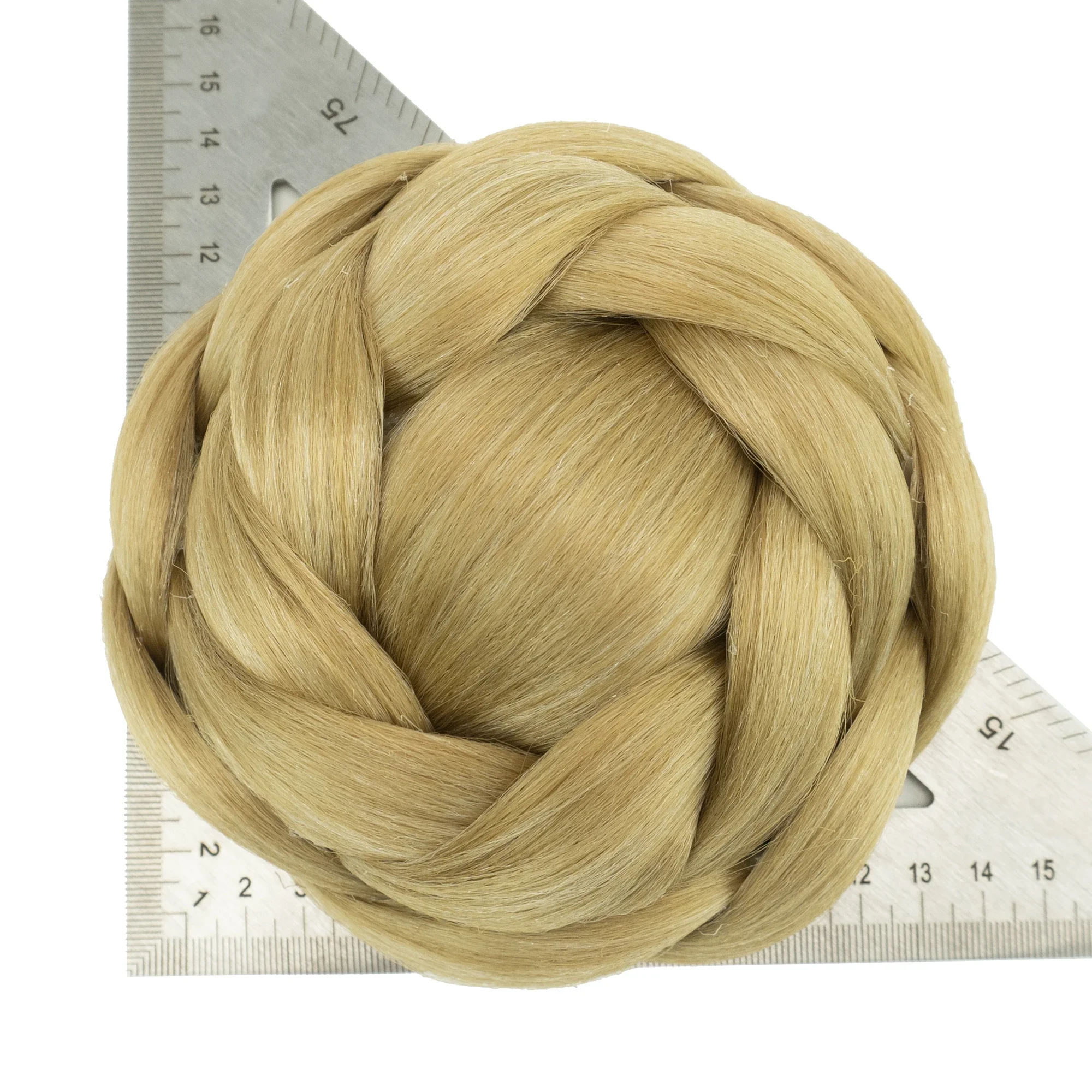 High Temperature Fiber Synthetic Hair Pieces Accessories Braided Chignon Hair Bun Donut Hairstyle Headwear