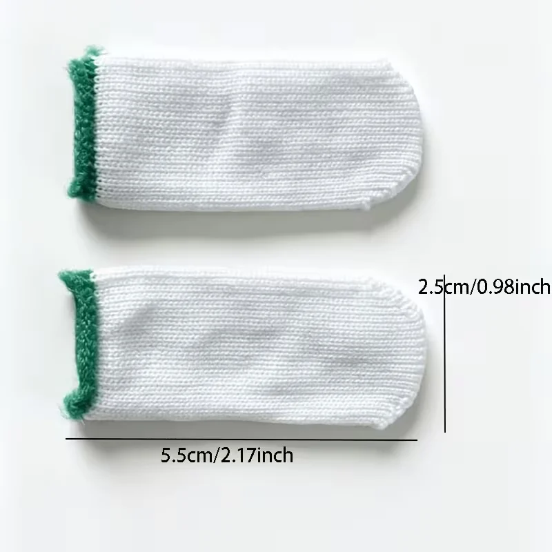 50pcs of Nylon Finger Cots, Fingertip Protectors to Prevent Finger Abrasion, Breathable and Wear-Resistant Industrial Finger