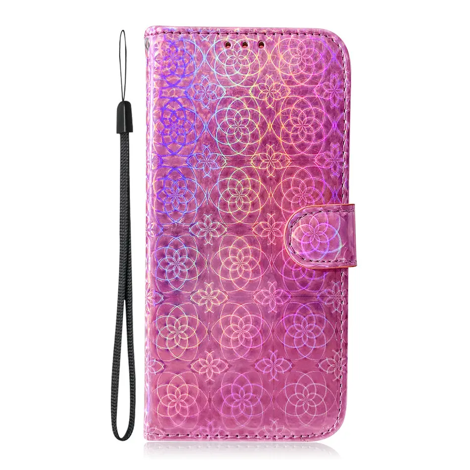 Discoloration Style Case For Samsung Galaxy S20 Ultra S10E S10 S9 Plus Note 10 Lite A90 5G M30S A71 A50S A51 Wallet Fundas D26F