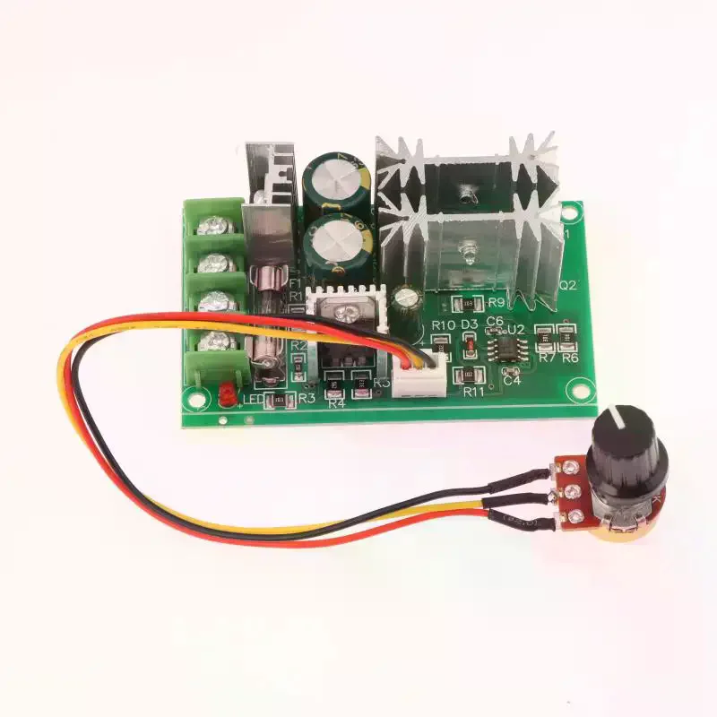1 Set PWM Motor Speed Controller 20A Current Regulator DC10-60V DC Motor Speed Regulator 12V 24V 36V 48V High Power Drive Modul