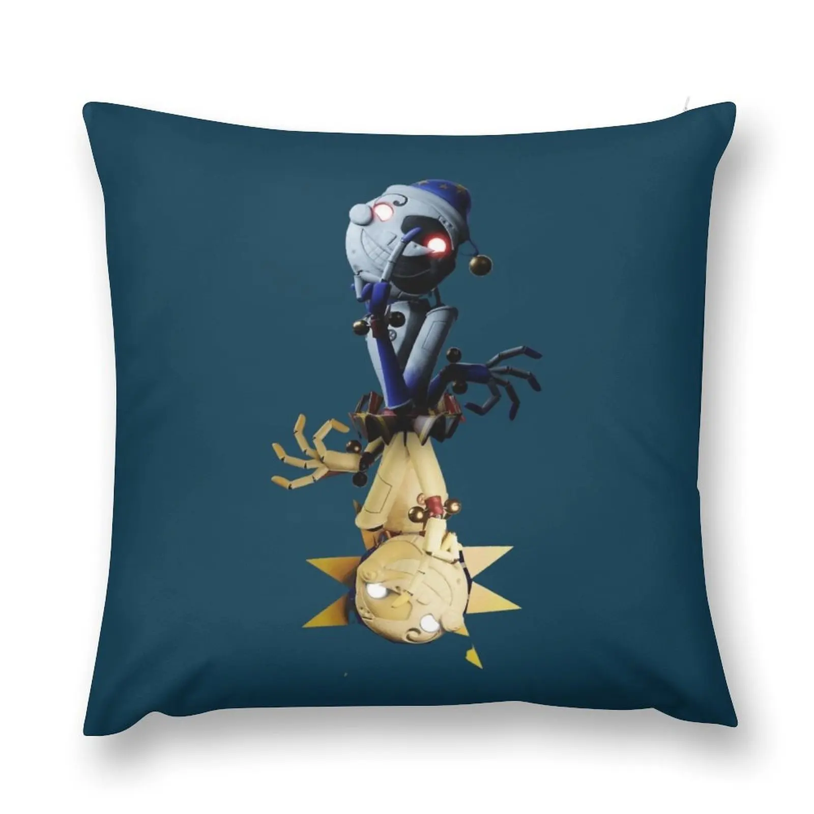 

Funny Sundrop And Moondrop design Throw Pillow Embroidered Cushion Cover Sofa Cushions Covers pillow