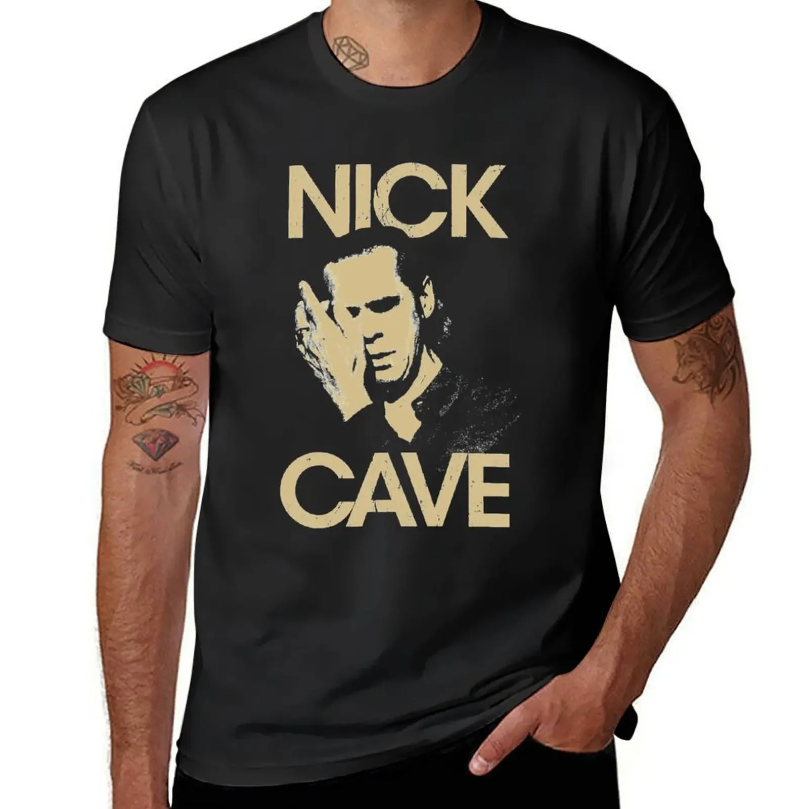 NICKs-cave T-Shirt graphic tee shirt anime stuff plain white t shirts men