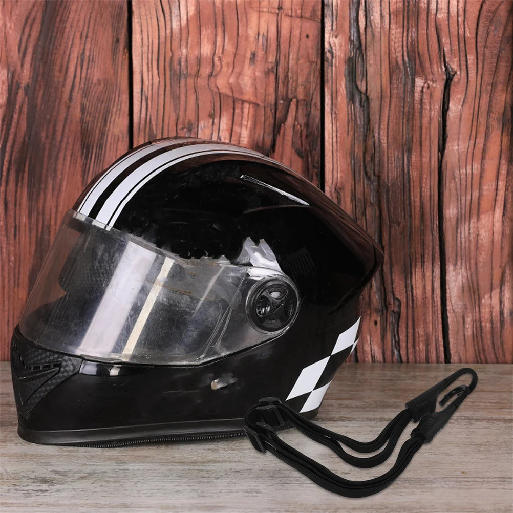 

2Pcs Motorcycle Elastic Strap Universal Luggage Cargo Tie Down Adjustable Rubber Strap for Bike Helmets