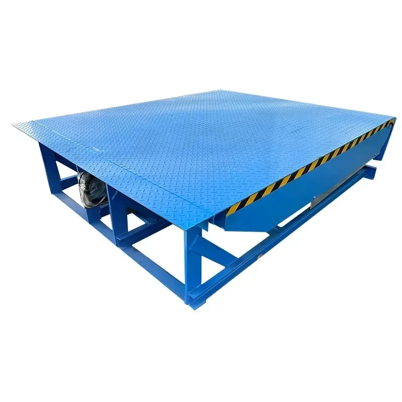 8 Ton Hydraulic Loading Bridge Mobile Car Ramp Lift Dock Platform with Ramp
