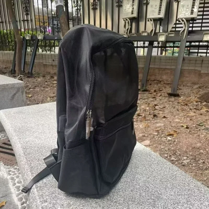 Designer Yoga Sports Fitness Mesh Bag Sheer Duffle Men's and Women  Backpack Outdoor Sports and Leisure Large Capacity Backpack
