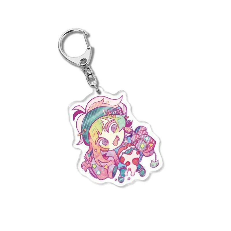 Hot Sale Wolf Game Iida Rintaro Shimotsuki Yukinari Mori Misaki Nimura Akira Acrylic Keychain Bag Charm Creative Pendant Gift