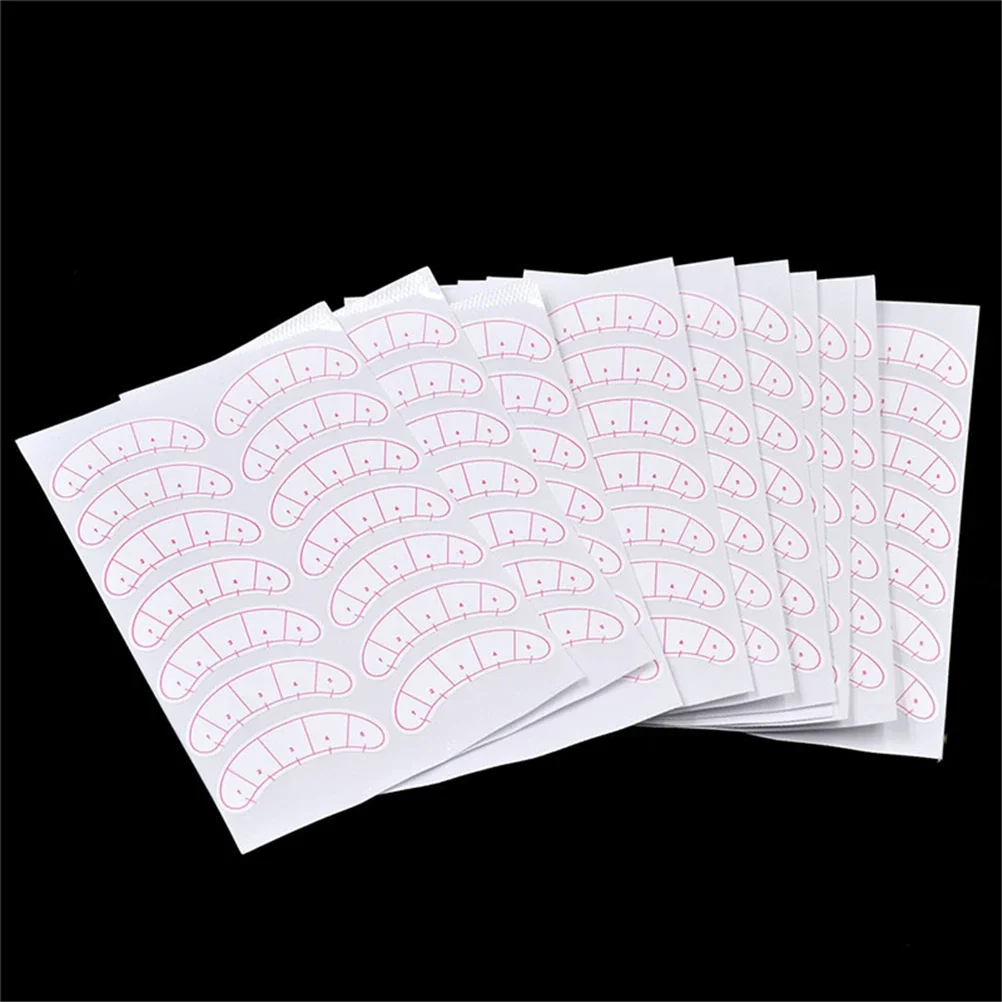 70Pairs Paper Patches Eyelash Under Eye Pads Lash Eyelash Extension Paper Patches Eye Tips Sticker Wraps Make Up Tools