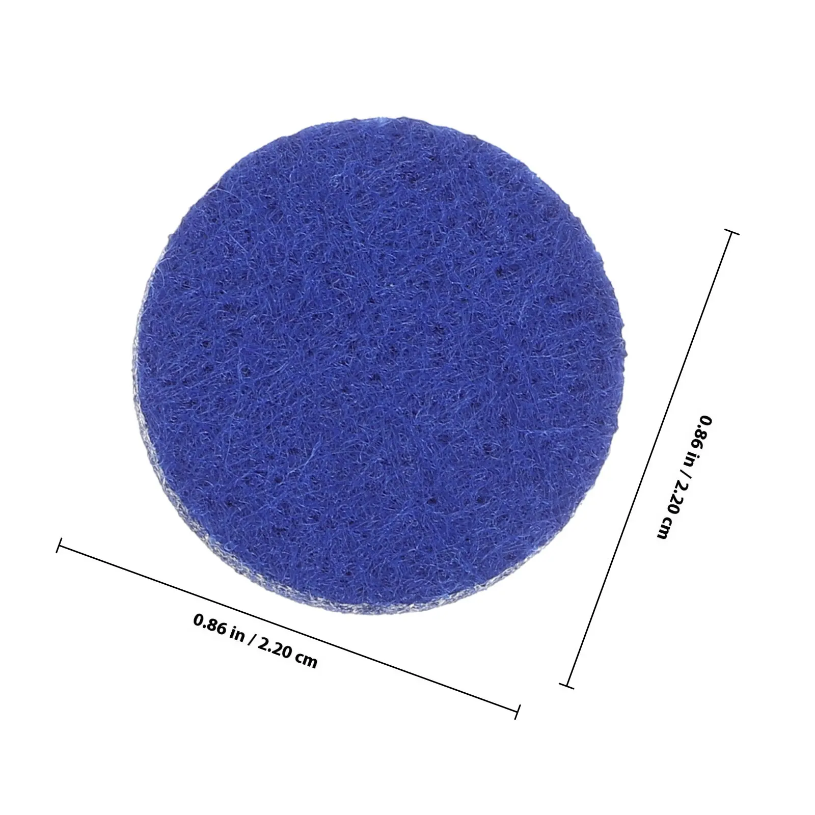 100Pcs Scenting Pads Cotton Aromatherapy Refills Mini Round Diffuser Pad Essential Oil Necklace Locket Replacement Pads