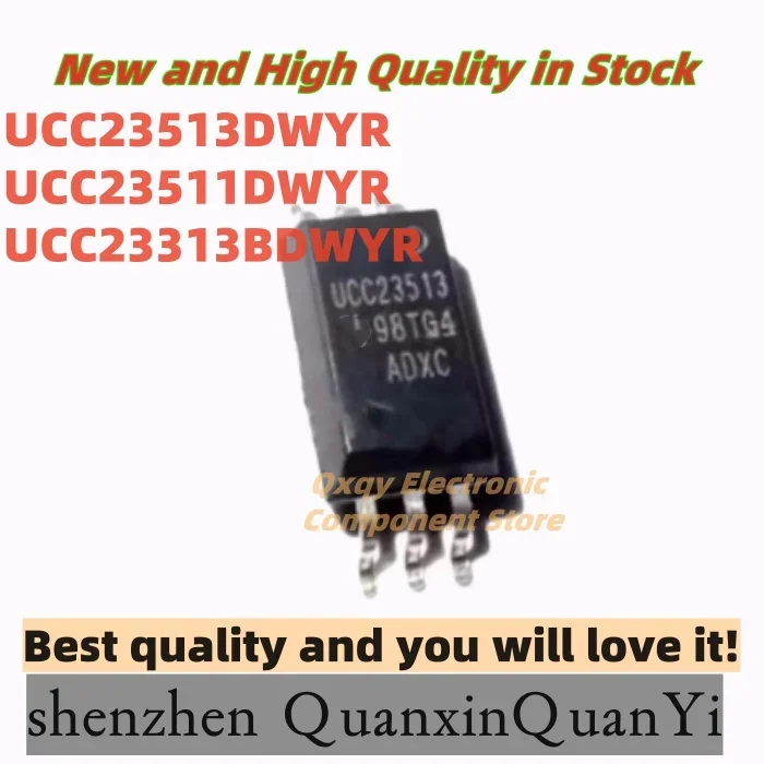 

10 шт. новый UCC23513DWYR UCC23513 UCC23511DWYR UCC23511 UCC23313BDWYR UCC23313 SOIC-6 чип драйвера ворот оригинальная микросхема,