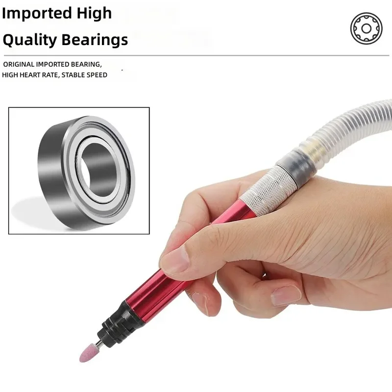 Air Pencil Die Grinder High Speed Pneumatic Polishing Engraving Machine For Jewelry Molding Wood Carving Metal Deburring