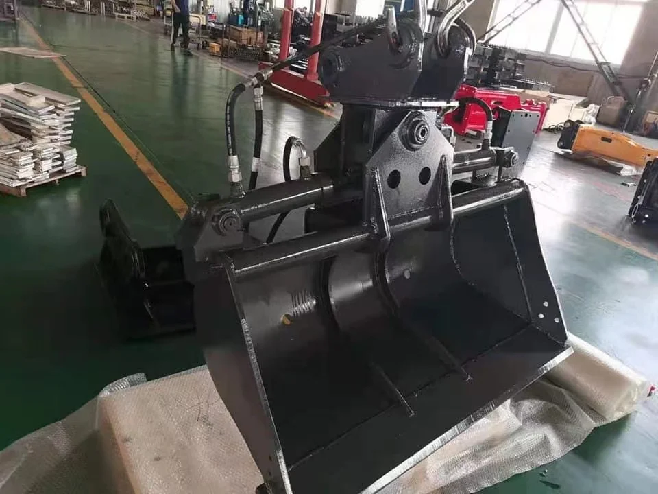 دلو الطين دلو الميل الهيدروليكي لدلو تنظيف الحفارة الصغيرة 1-4 طن تستخدم للمزارع