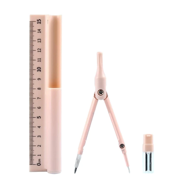 Multifunctional Measuring Tool 3 in 1 Geometry Set with Ruler & Pencil