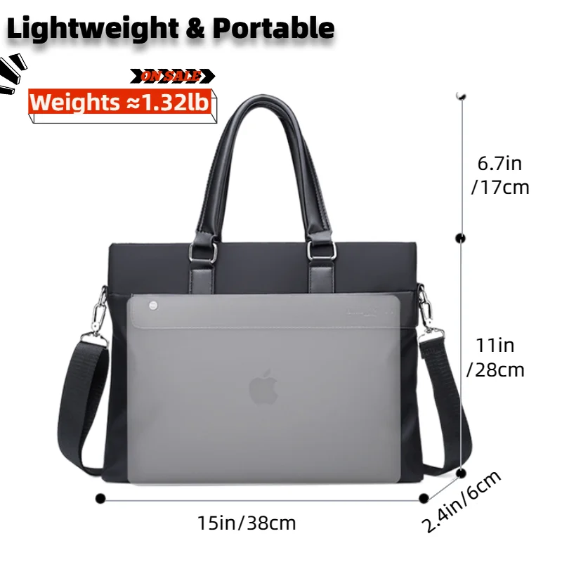 Men's bag Briefcase Folder for documents messenger bag