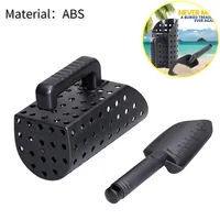 Metal Detector for Kid and Adult - includes Sand Scoop Metal Detecting, Collapsible Shovel，Apply to Underground Treasure Detect