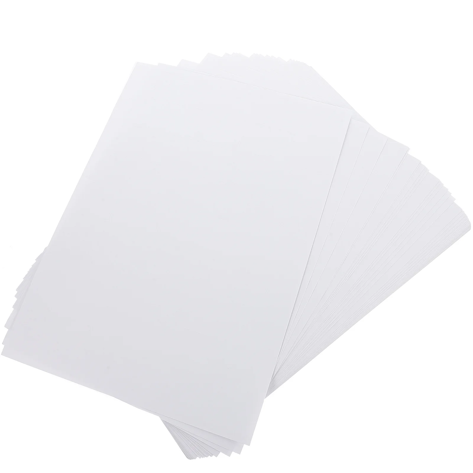 

50 Sheets Printing Paper Printable Sticker Adhesive for Printer Shipping Label Labels Stickers Address