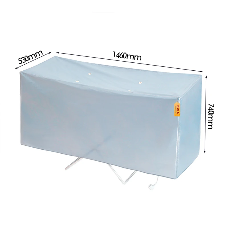 Heated Clothes Airer Drying Cover Waterproof Electric Drying Clothes Rack Dustproof Foldable Baby Clothes Drying Rack Cover - view 6