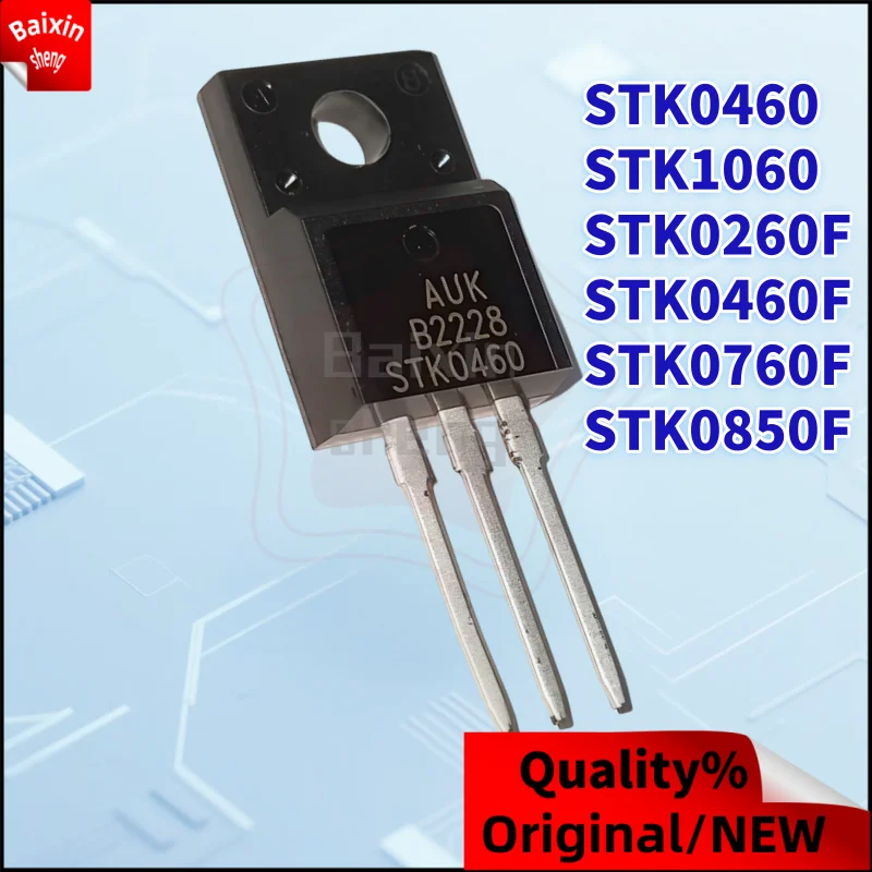 

STK0460 TO-220F STK1060 STK0260F STK0460F STK0760F STK0850F Field-effect transistor 10PCS