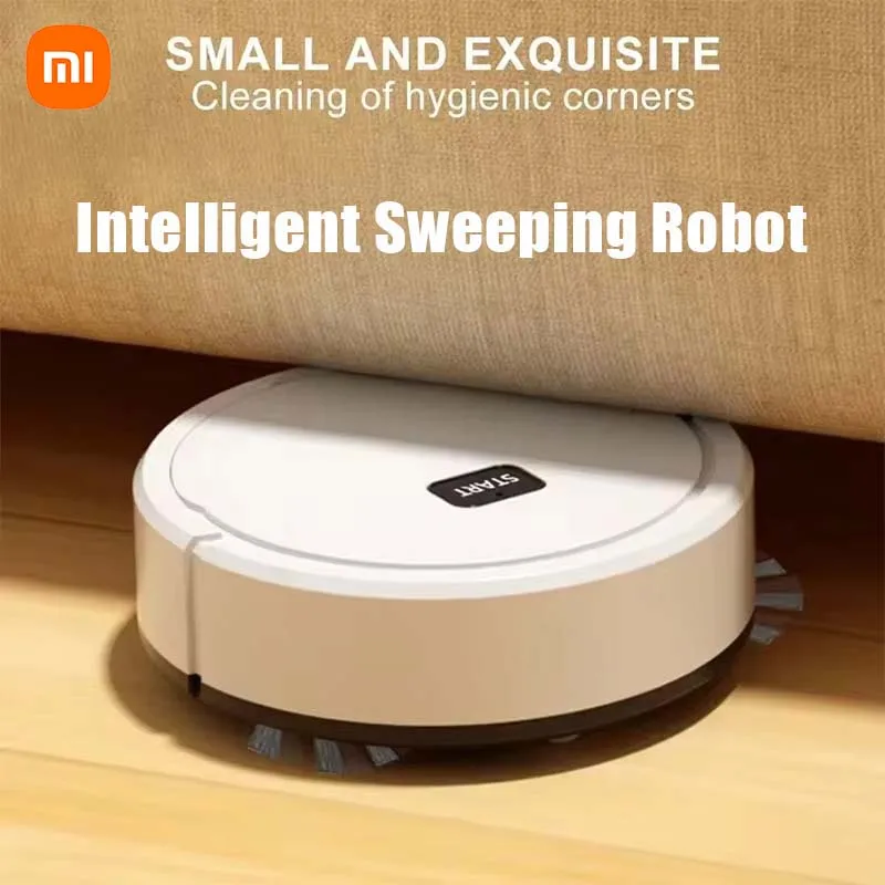 XIAOMI-Robot de Balayage Intelligent, Balayeuses Électroniques Multifonctions, Rechargeables par USB, Aspiration de Vadrouille, Maison, Injuste