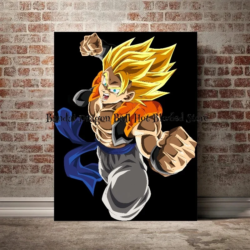 Canvas Painting Japanese Anime Dragon Ball Goku Poster Prints Mural Birthday Gifts Pictures Wall Art LivingRoom Anime Home Decor