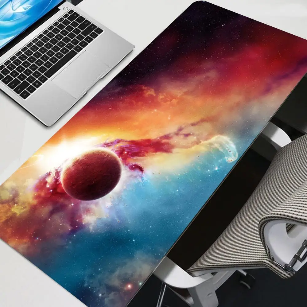 Raum Mauspad Mauspad Gaming Mouse pad Geschwindigkeit Schreibtisch matte Laptop Gaming Matten für Büro teppich Schreibtisch Zubehör