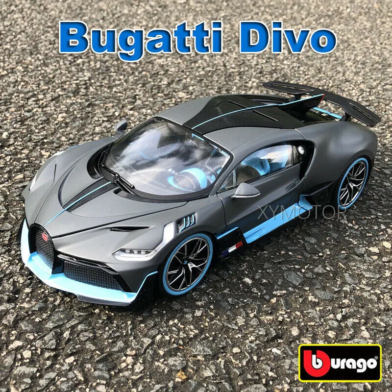 bugatti-divo-bburago-1-18-scale-diecast-model-car-roadster-toys-collection