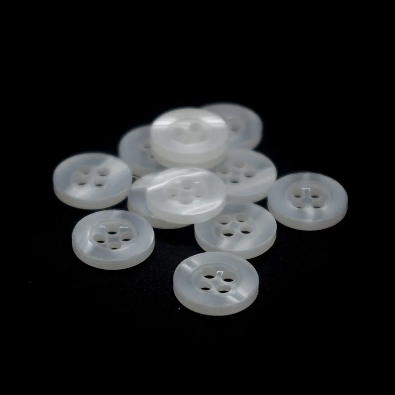 50pcs Resin 4 Holes buttons for the shirt  11.5mm pearl buttons for clothing fruit buttons sewing supplies and accessories