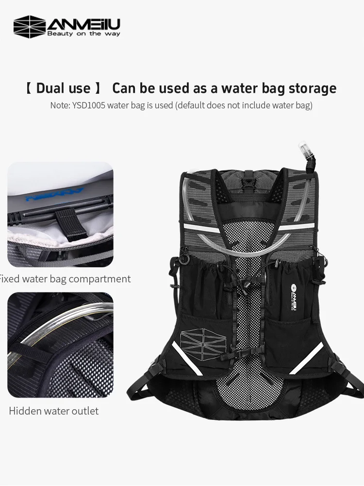 ANMEILU 18L حقيبة ظهر خفيفة الوزن للمشي لمسافات طويلة للنساء والرجال متعددة الوظائف خفيفة الوزن Daypack للتسلق والتخييم وجولة #3