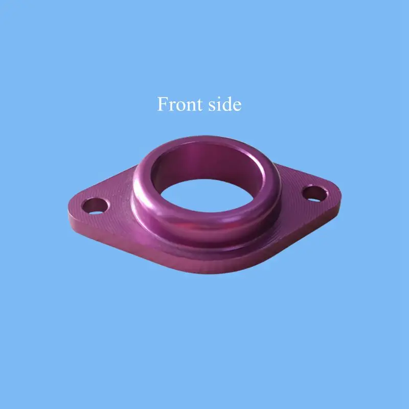 2Pcs High Quality Aluminium Exhaust Gasket Mount For Model Boat Exhaust Pipe Interface Flat Pad