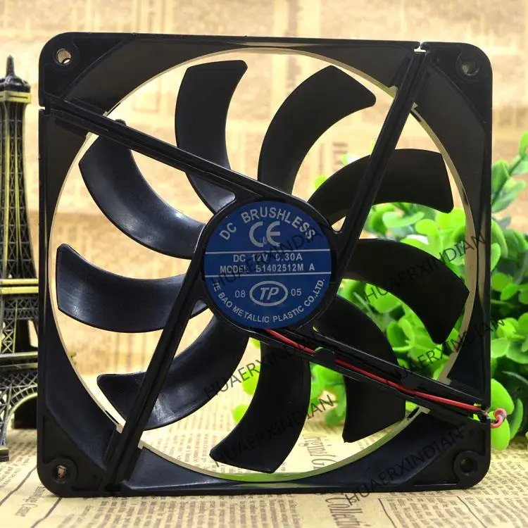 New 14CM 14025 12V 0.30A B1402512M A    Cooling Fan Assembly Kit