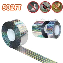 50/80M/100M Laser Anti Pigeons Repeller Bird Scare Flashing Reflective Bird Waterproof Tape Garden Bird Away Ribbon Repellents